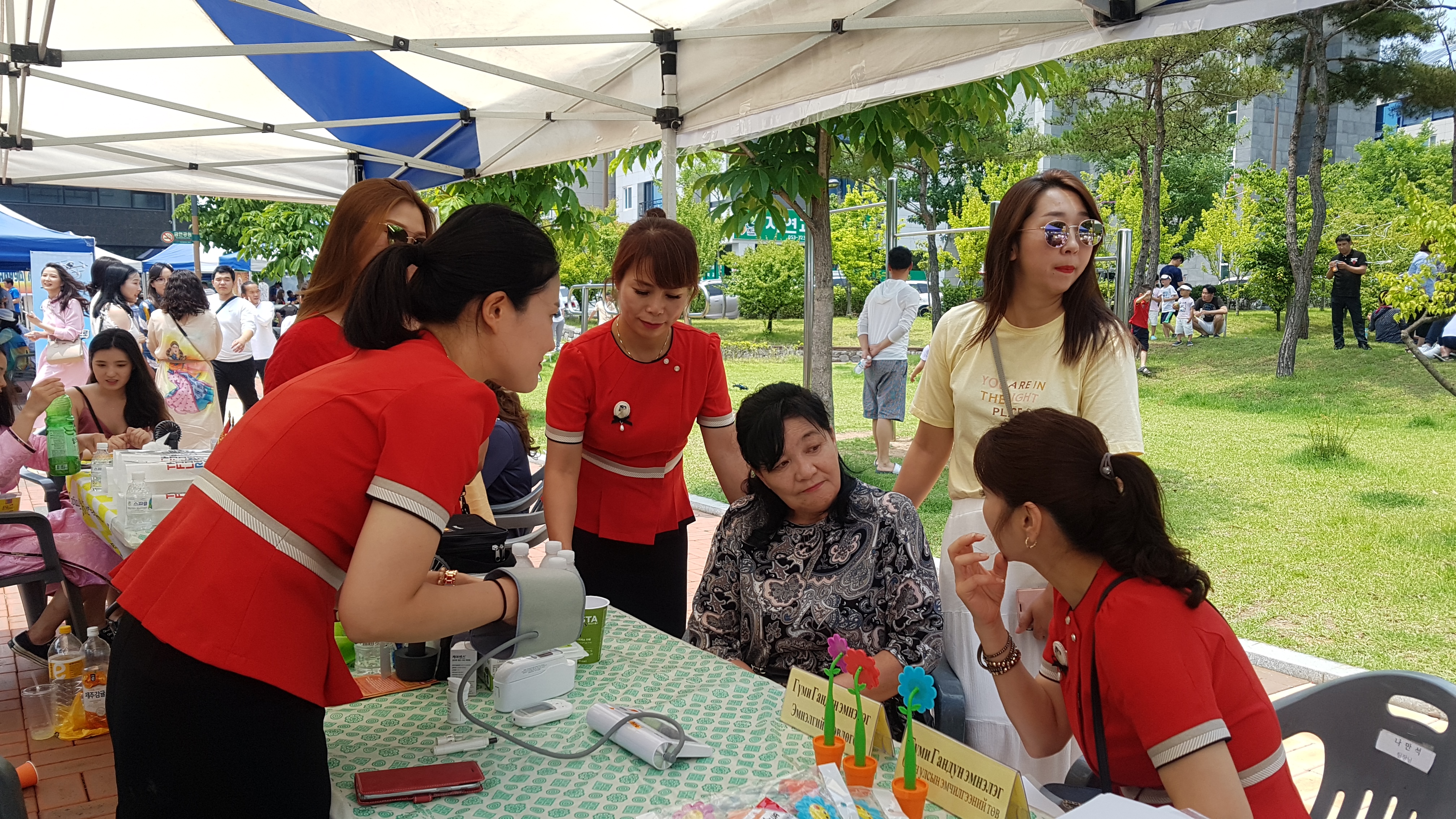 몽골 전통 축제 [2019 나담축제] 의료봉사 활동을 통해 화합과 문화를 함께 공유하며 소통한 구미강동병원 국제진료센터 첨부 이미지