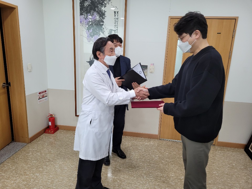 신임 - 안영훈 영상의학 3과장, 윤호 행정부원장 부임 임명 첨부 이미지